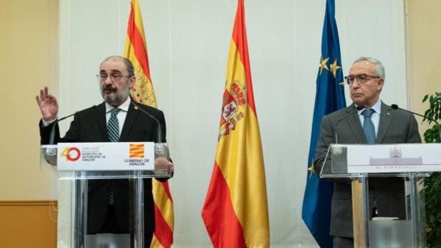 Lambán planta a Aragonès por su intención de liderar en solitario los Juegos de Invierno de 2030