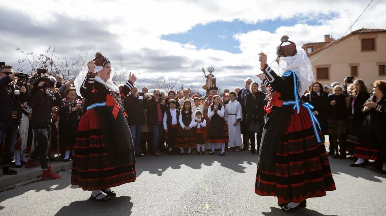 Fiesta de Zamarramala, en una de las ediciones pasadas