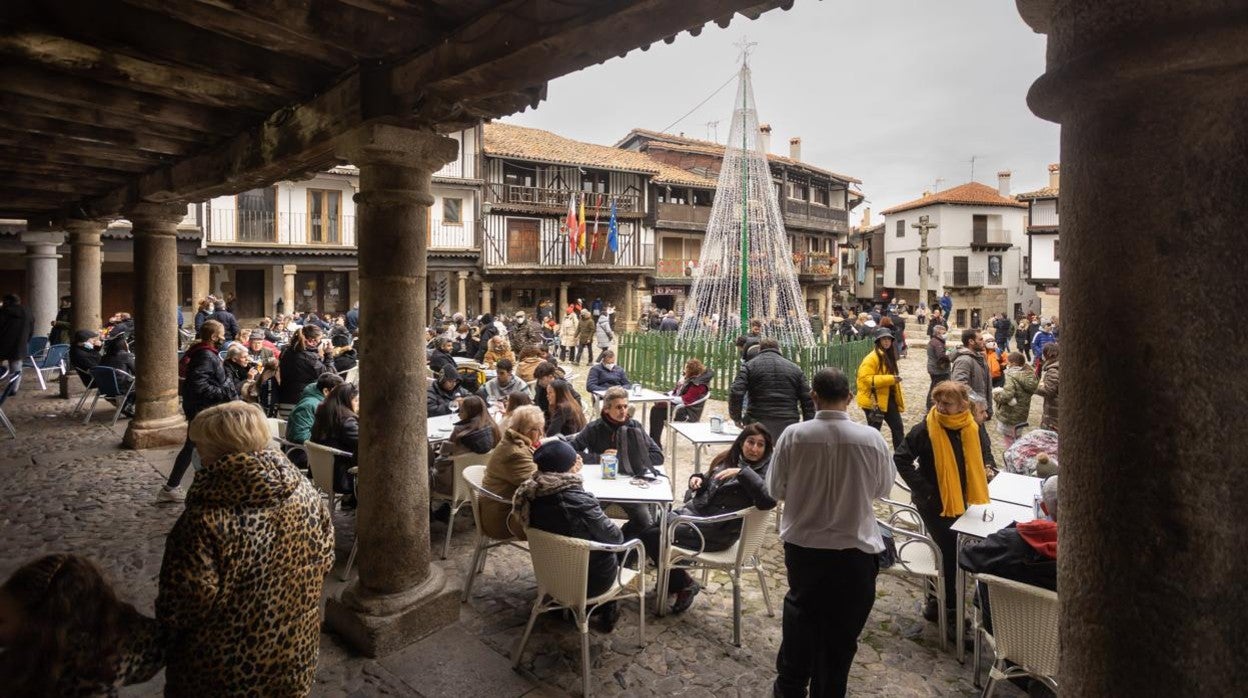 La Alberca, Salamanca, durante el pasado puente de diciembre