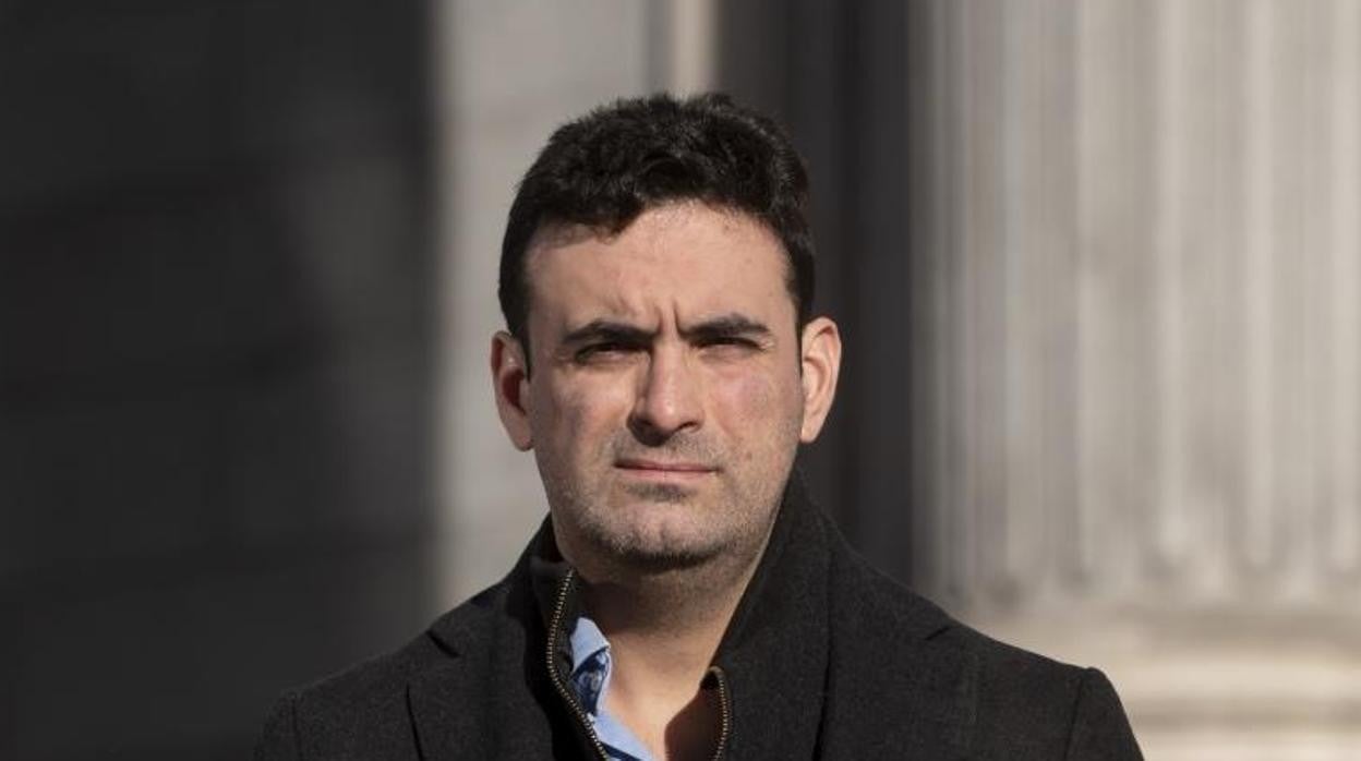 Miguel Hurtado ayer, ante el Congreso de los Diputados