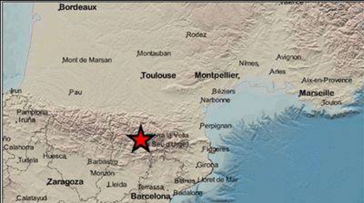 Lérida registra un seísmo de magnitud 3,8 «altamente percibido»