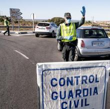 Control de tráfico por el cierre perimetral