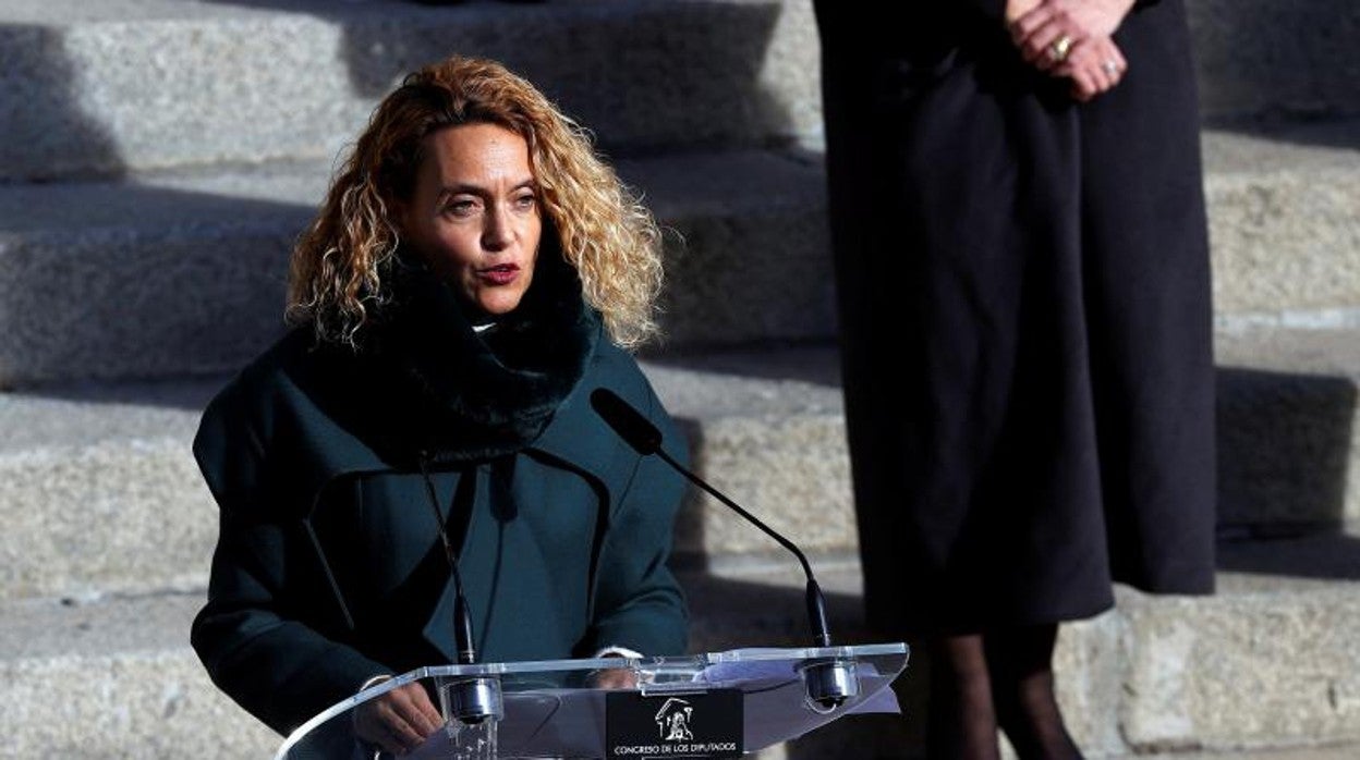 La presidenta de la Cámara, Meritxell Batet, en una imagen de archivo