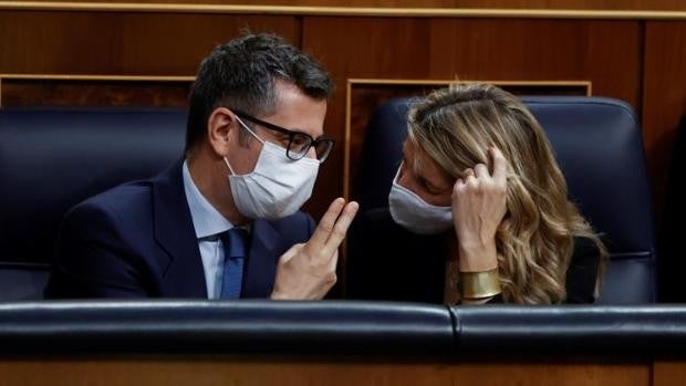 Bolaños pide al PP aceptar «con deportividad» el resultado tras las «malas artes» de los diputados de UPN: «Es justicia divina»