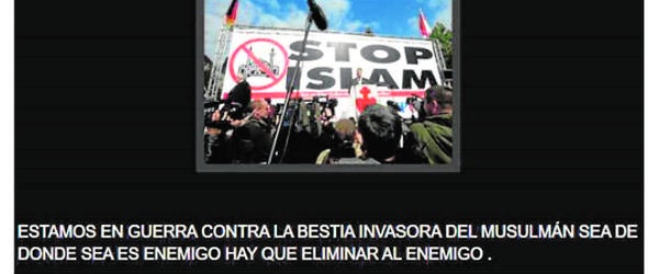 Expulsar a los inmigrantes, en especial los musulmanes, es uno de los objetivos del grupo neonazi desarticulado por la Policía