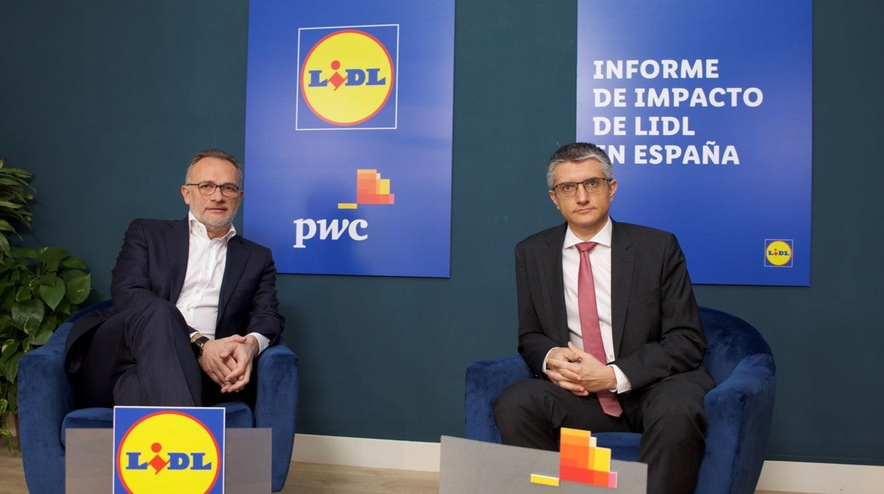 Ferran Figueras de Lidl y Jordi Esteve de PwC