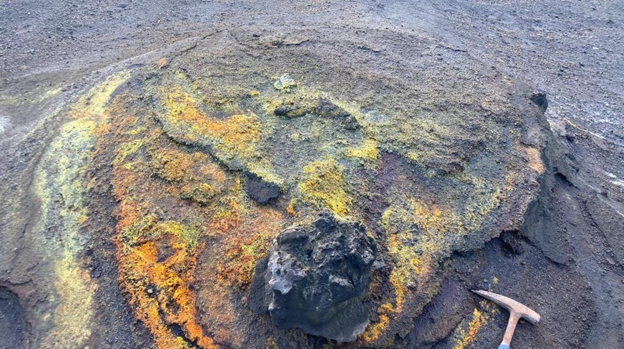 Estudio de morfologías concéntricas del volcán de La Palma