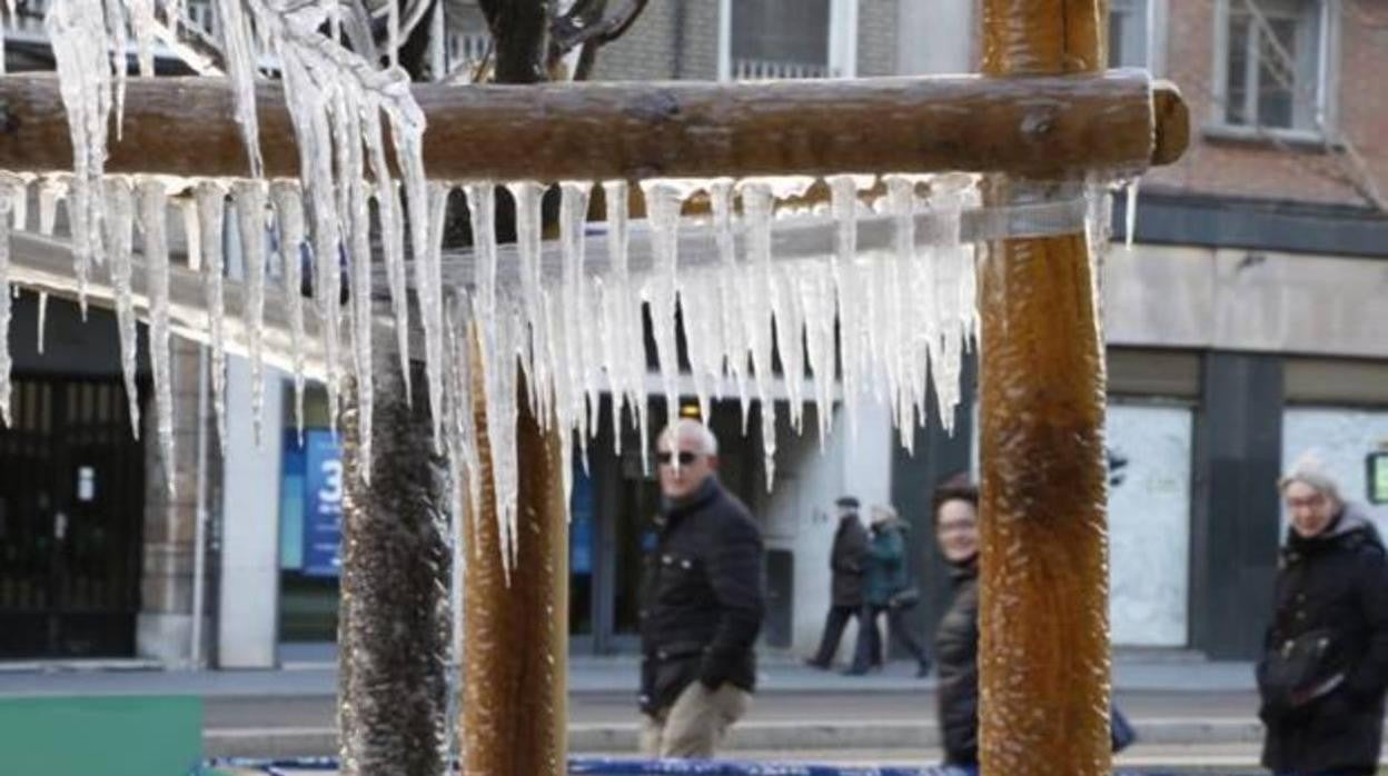 Sigüenza (Guadalajara) marca la temperatura más fría del país con 7,6 grados bajo cero