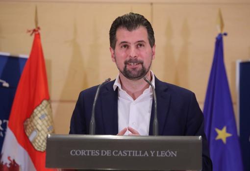 Luis Tudanca, candidato del PSOE a las elecciones de Castilla y León