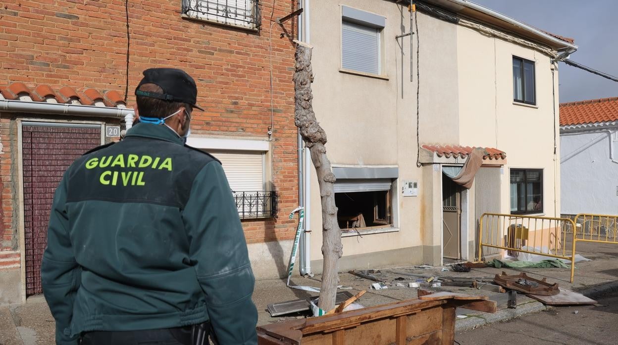 Una anciana fallece en el incendio de una vivienda en Tamames (Salamanca)