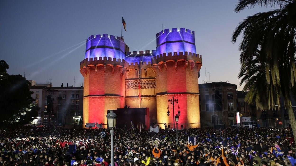 Imagen de archivo de la Crida de las Fallas de Valencia