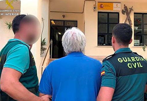 Detención en Alicante en 2017 de Johannes Fansen por la Guardia Civil