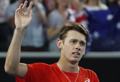 El tenista Álex de Miñaur