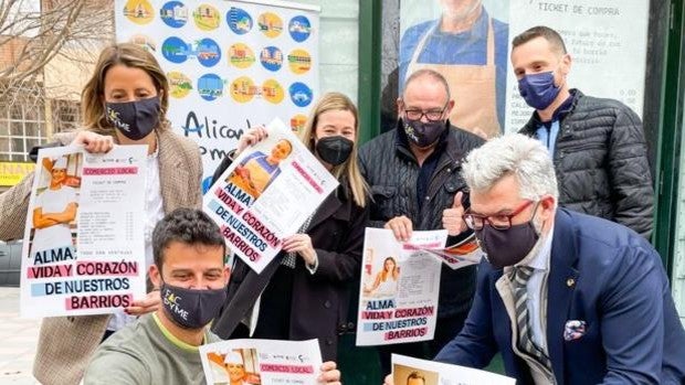 El comercio de Alicante y el Ayuntamiento se unen bajo el lema «Alma, Vida y Corazón de nuestros barrios»