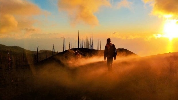 Un volcán de pulso débil, pero aún con vida