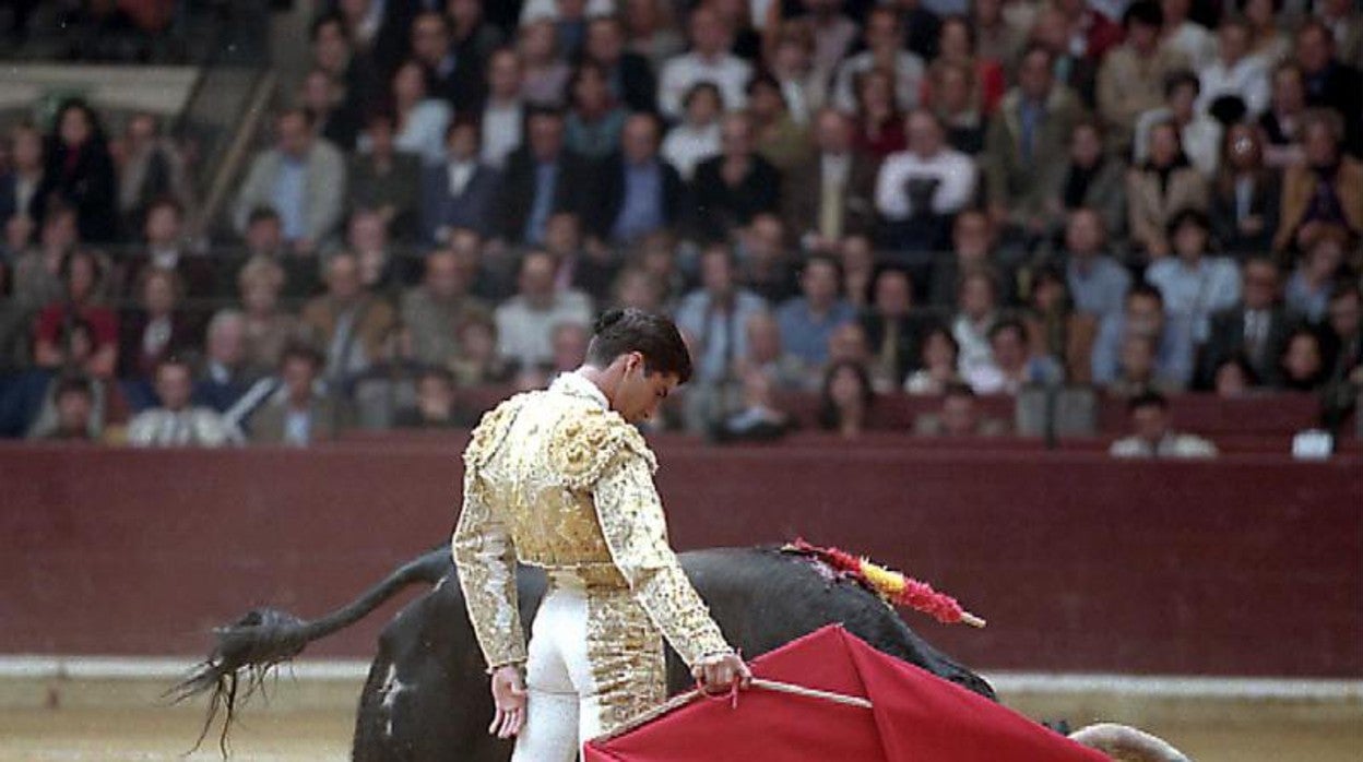 Morante de la Puebla toreando en Zaragoza, en una imagen de archivo