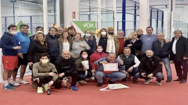 El torneo de pádel benéfico de Vox Toledo recauda 600 euros para el Hogar de Nazaret