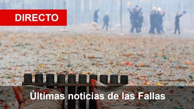 Fallas Valencia 2022: primera mascletà nocturna, encendido de luces y calendario completo de actos