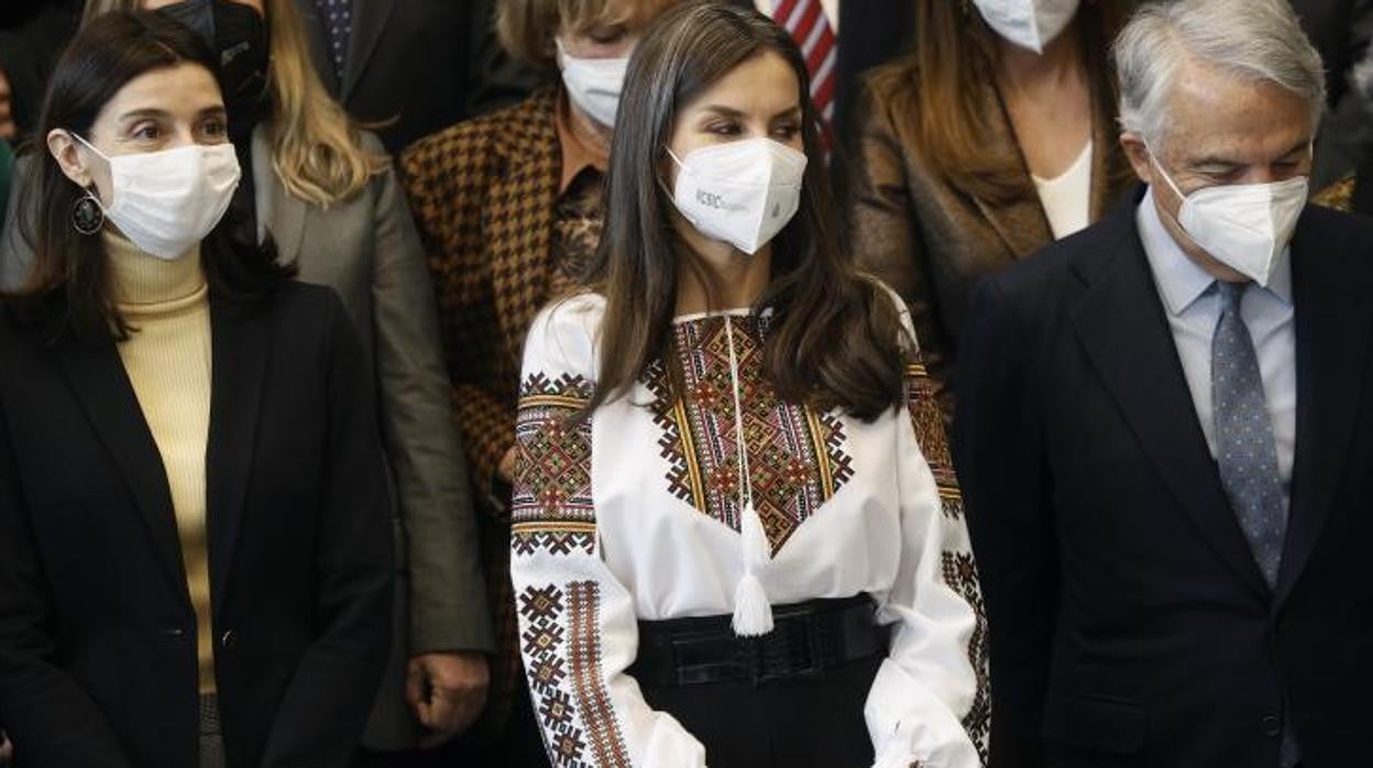 La Reina Letizia en la entrega de la X convocatoria anual de ayudas a proyectos sociales de la Fundación Mutua Madrileña