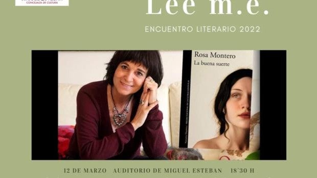 Rosa Montero protagonizará el próximo Encuentro Literario en Miguel Esteban