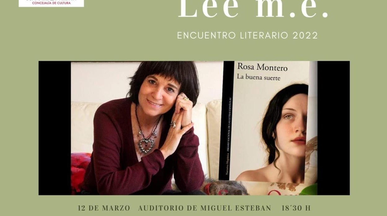 Rosa Montero protagonizará el próximo Encuentro Literario en Miguel Esteban