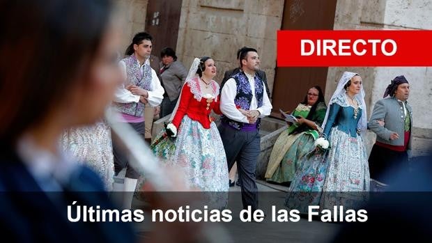 Fallas Valencia 2022: la lluvia amenaza los principales actos de la semana grande