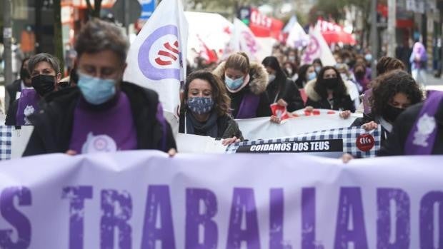 El feminismo gallego vuelve a la calle para reivindicar derechos ya