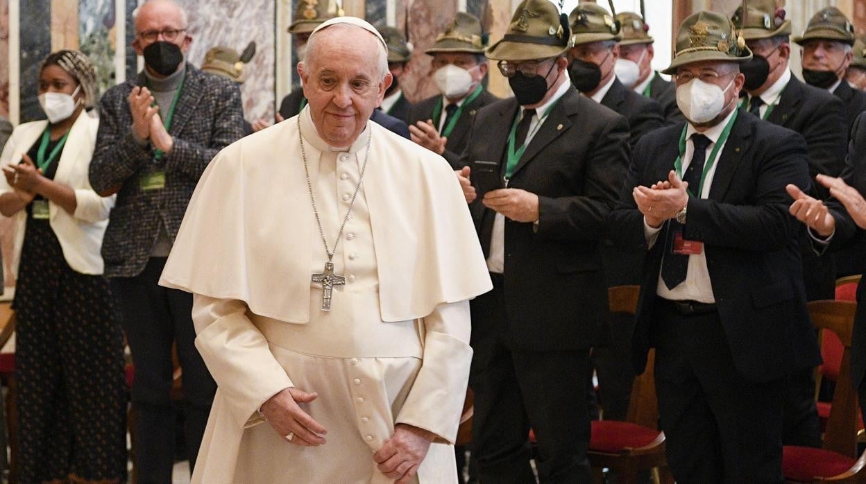 El Papa Francisco, durante una audiencia hace unos días