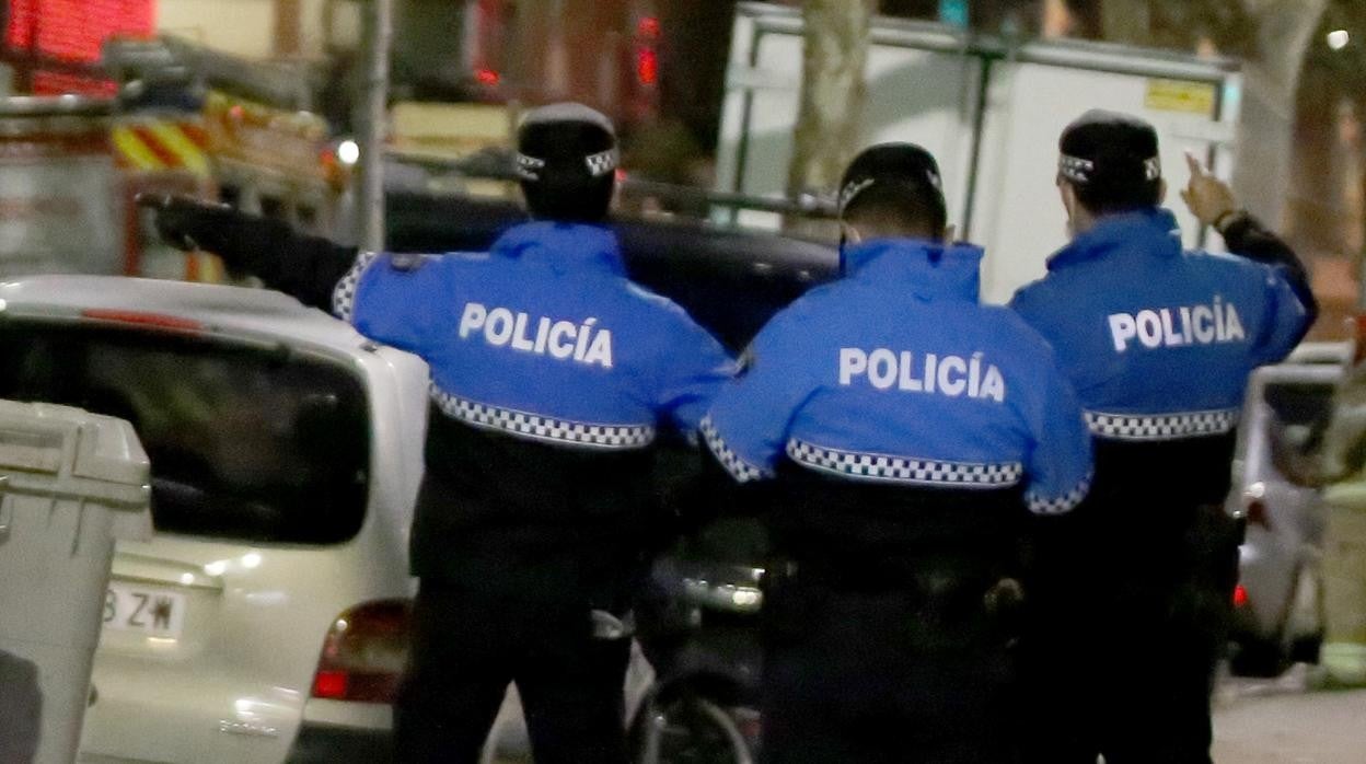 Agentes de la Policía Local de Valladolid