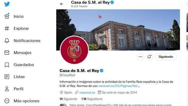 Hackean la cuenta de la Casa Real en Twitter para seguir a Zelenski