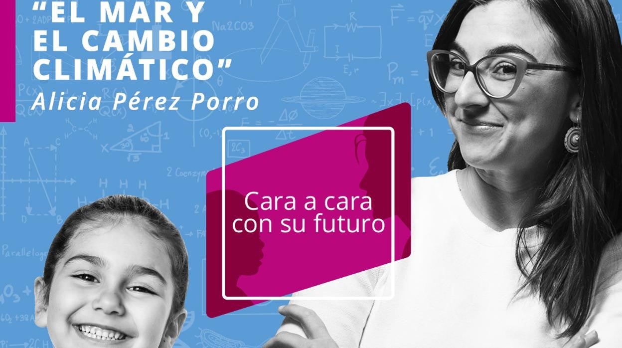 Cartel anunciado del webinar con Alicia Pérez-Porro