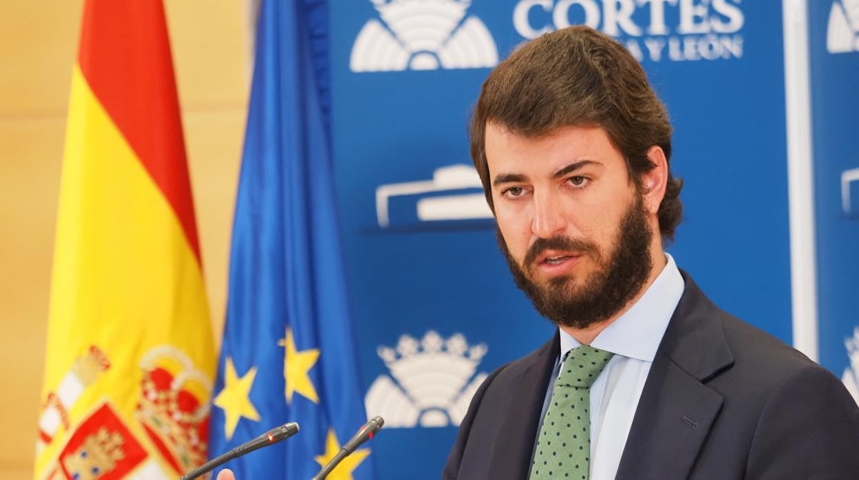 El líder de Vox en Castilla y León, Juan García-Gallardo