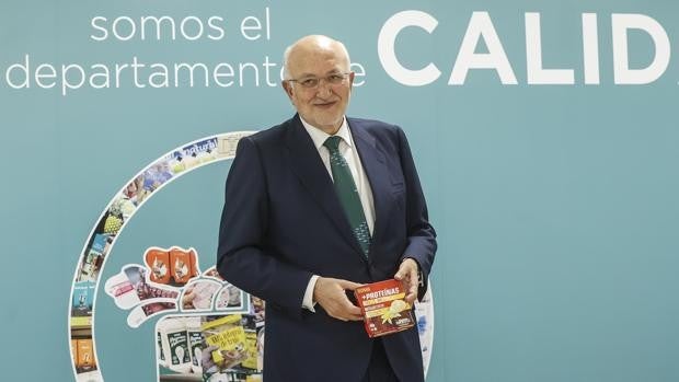 Juan Roig urge al Gobierno a bajar el IVA: «Cada vez que sube el precio, el Estado se lleva nuestra pasta»