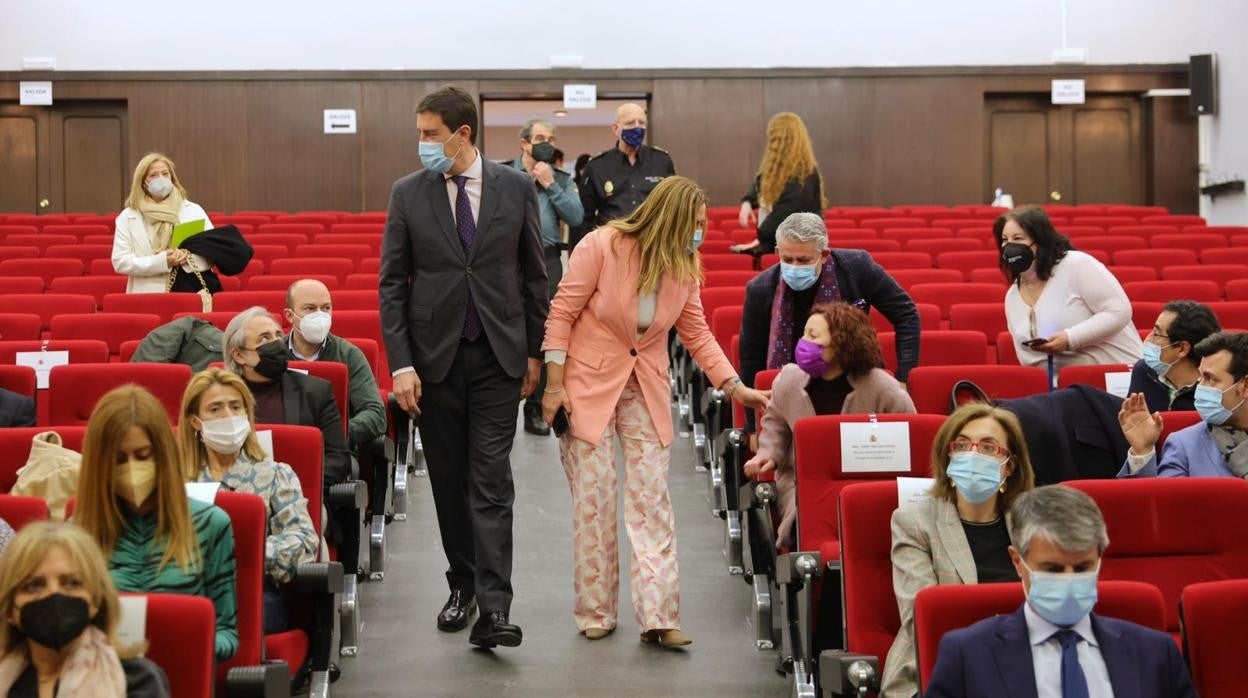 Virginia Barcones y Ángel Ibáñez se han reunido con entidades locales, diputaciones y FRMP