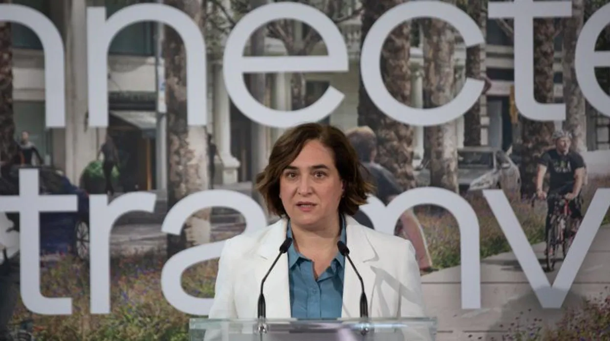 La alcaldesa de Barcelona, Ada Colau, en una reciente aparición