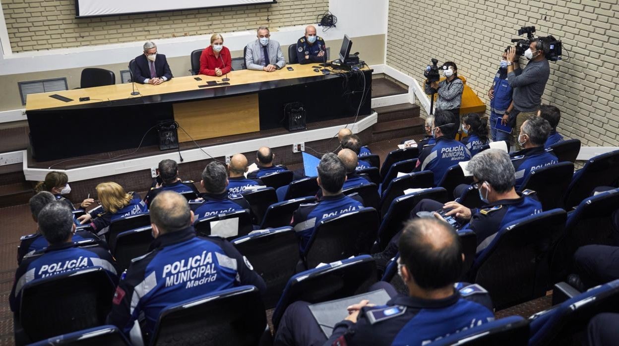 Agentes de la Policía Municipal de Madrid