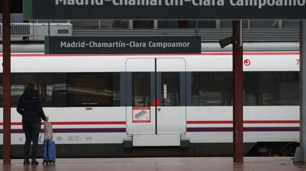 Los trenes se vieron afectados por una incidencia en el software de la estación de Chamartín