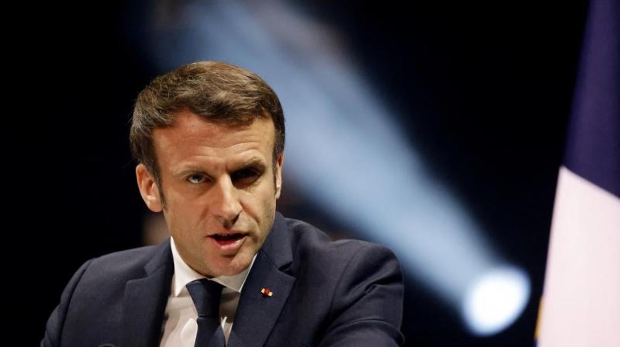 El presidente francés Emmanuel Macron