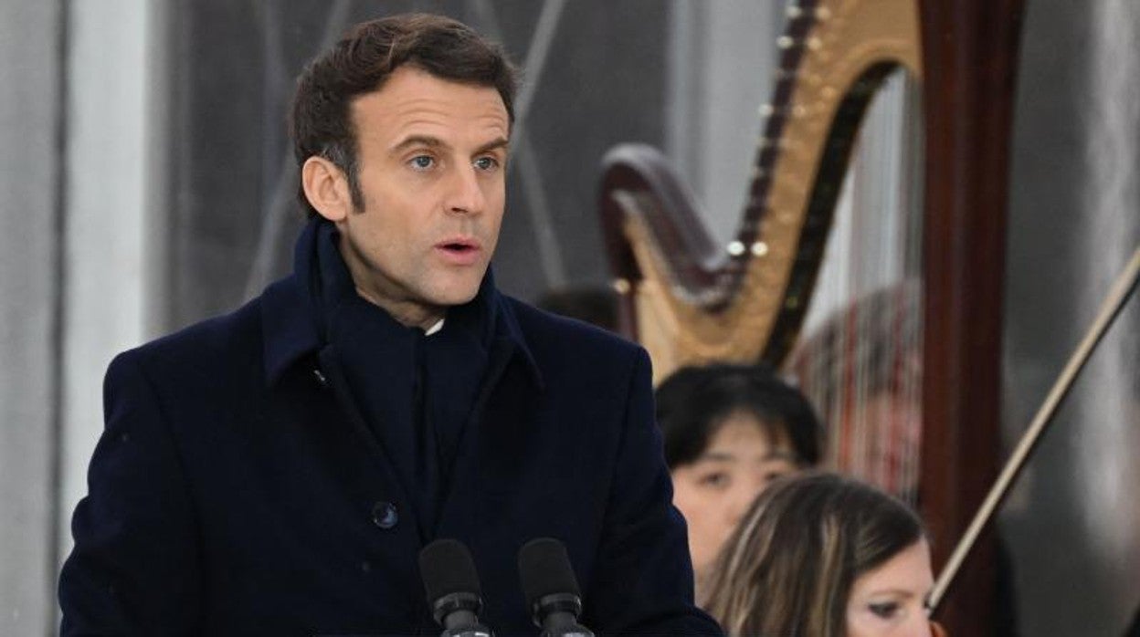 Emmanuel Macron, presidente de la República Francesa