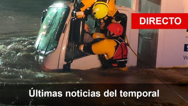 El tiempo en Valencia: vídeos con los efectos del temporal y hasta cuándo seguirá lloviendo