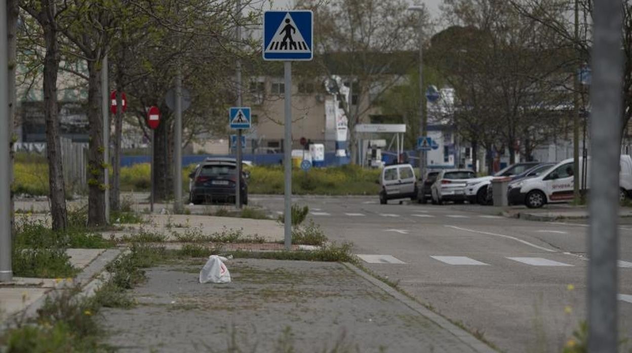 Una calle del polígono de Marconi, donde ocurrió la agresión