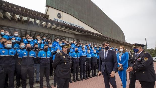 La mayor promoción de futuros policías locales comienza su formación en la ‘Escuela de Ávila’