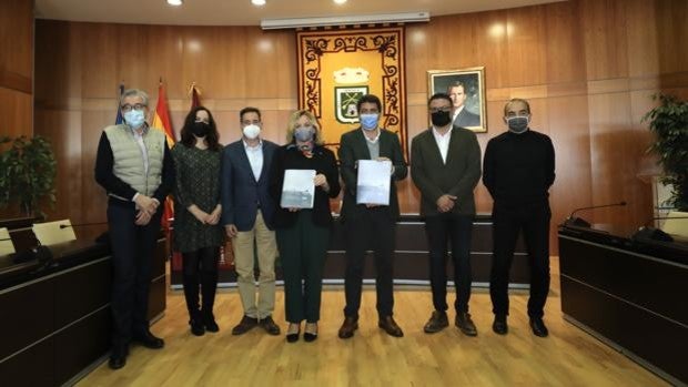 Calp abrirá un parque arqueológico visitable en los Baños de la Reina con apoyo de la Diputación