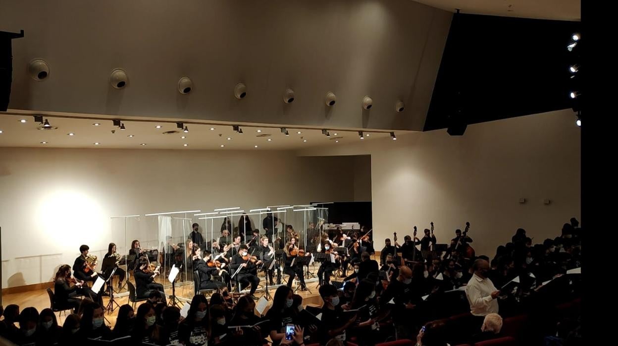 El 'Canto a Castilla-La Mancha' pudo escucharse el 10 de marzo también en el auditorio 'Manuel de Falla' de Ciudad Real