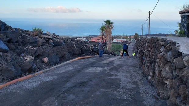 La Palma recupera unas 30 casas de las garras del volcán en el Camino de La  Majada