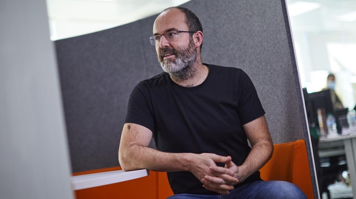 El escritor y periodista burgalés Leandro Pérez