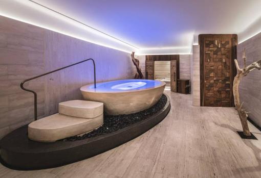 La zona de Spa del hotel Rosewood Villamagna