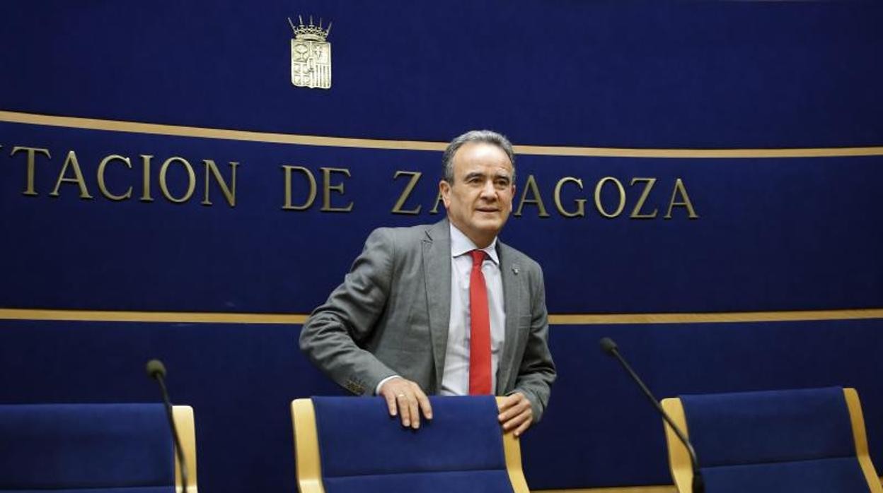 Juan Antonio Sánchez Quero (PSOE), presidente de la DPZ