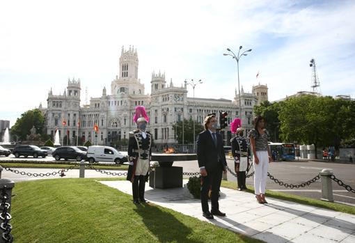 Almeida y Vlillacís, el día de la inauguración