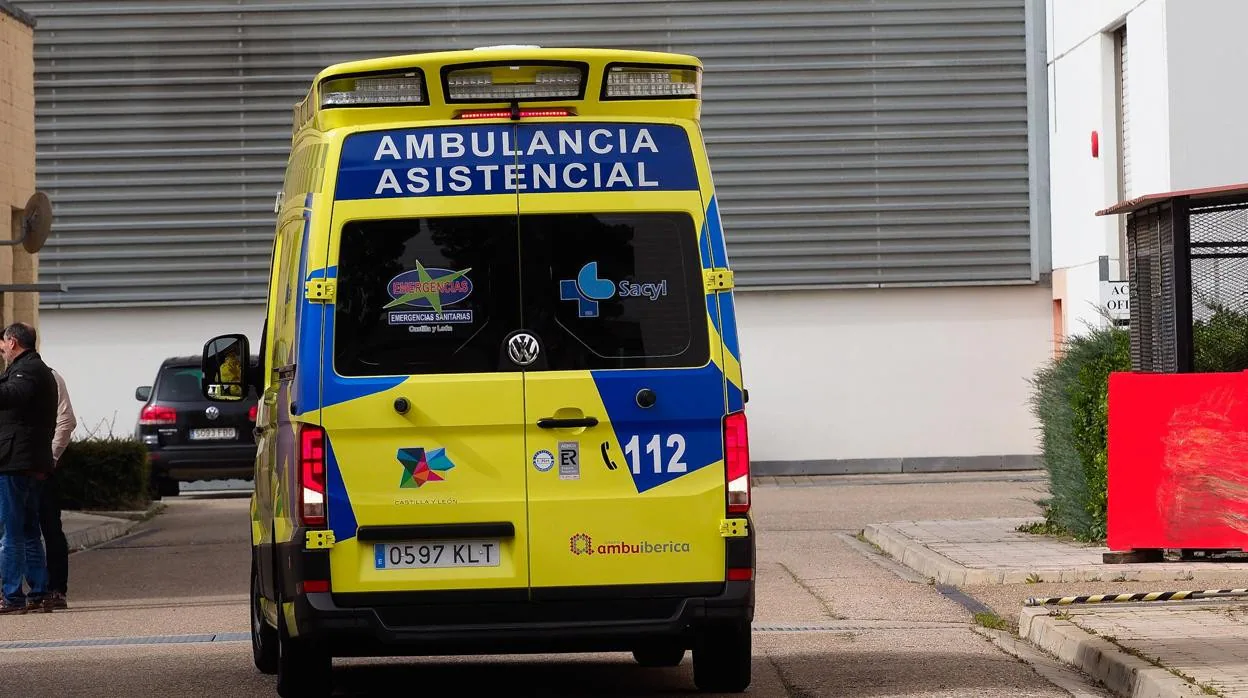 Ambulancia asistencial del Sacyl